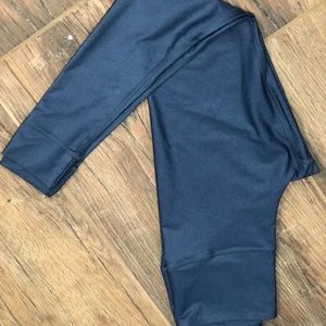 Reebok Metallic Blue Leggings